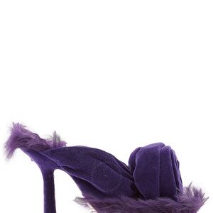 Burberry Purple Heels with Elegant Design